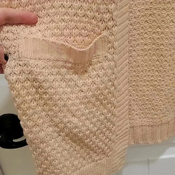 Vera Moda Textured Open Cardigan Sweater Size Medium - Picture 6 of 7